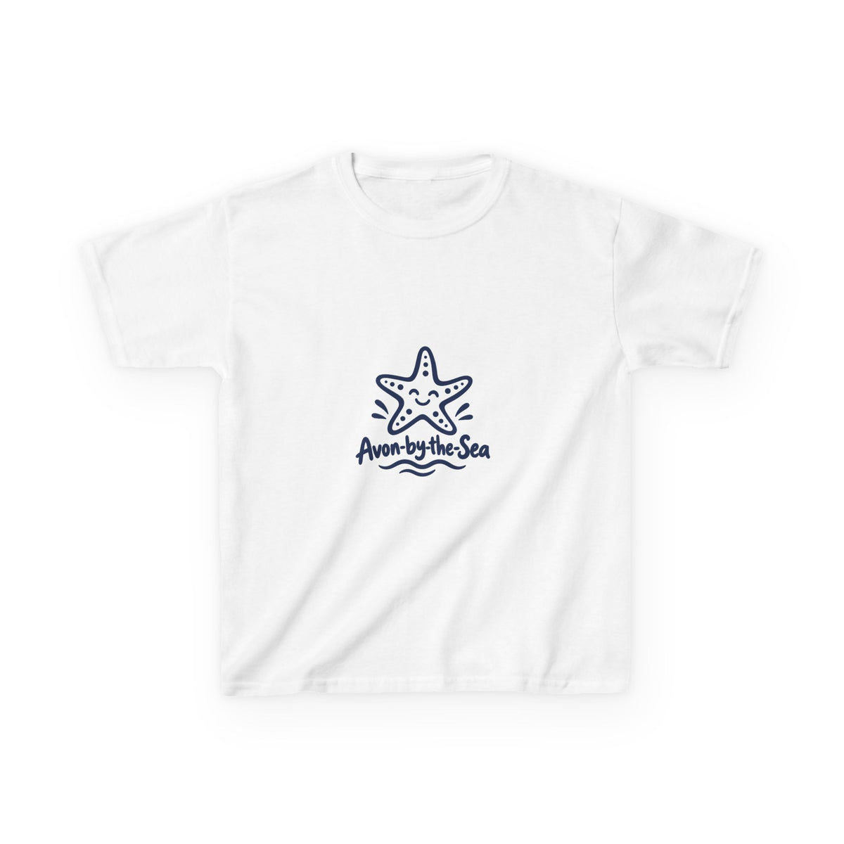Starfish logo Kids Tee | Avon-by-the-Sea seaside design